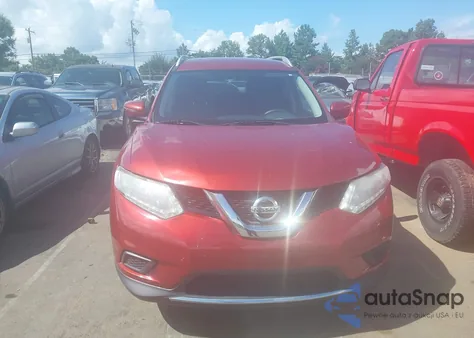 2016 Nissan Rogue Sv from USA, damaged, VIN KNMAT2MV4GP593196